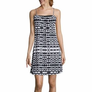 Porto Cruz Sleeveless Tie-Dye Dress Cover-Up S